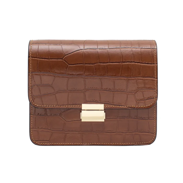 Sac Milena croco - Cherry Paris