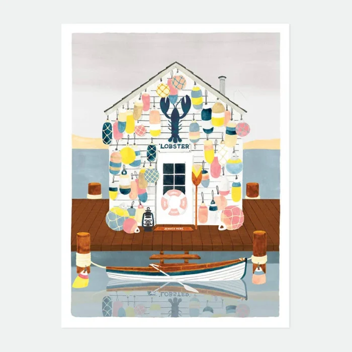 affiche "Fisherman Shop"