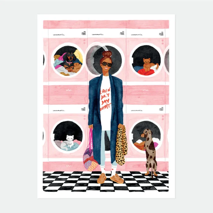 Poster Laundry Day - 30 cm x 40 cm - ATWS