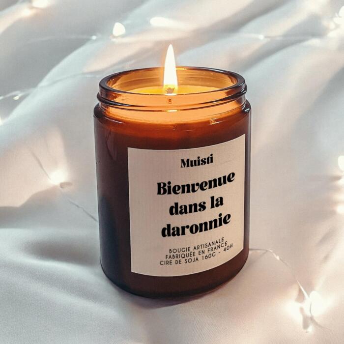 Bougie parfumée Bienvenue dans la daronnie - Muisti