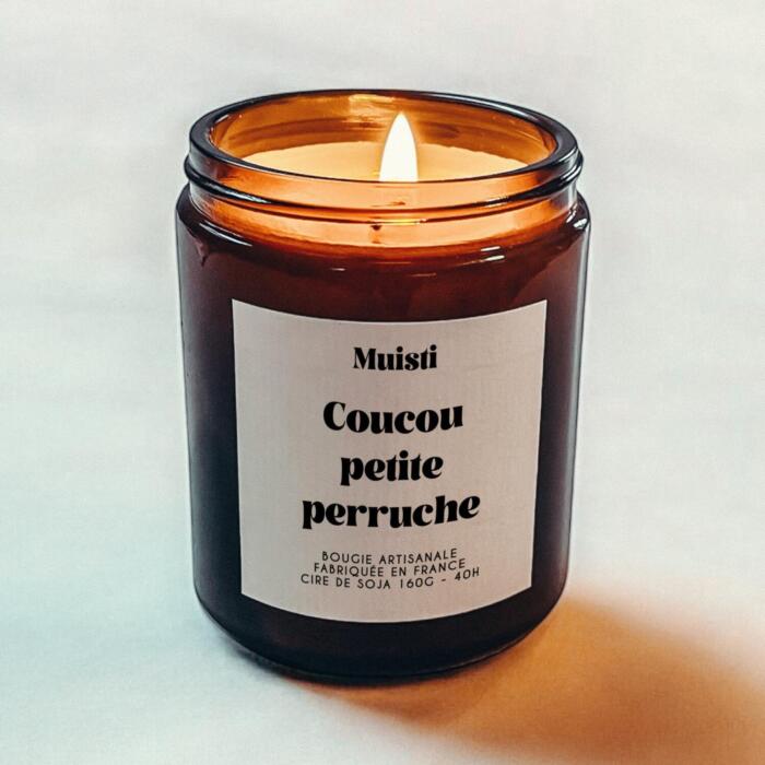 Bougie parfumée Coucou petite perruche - Muisti