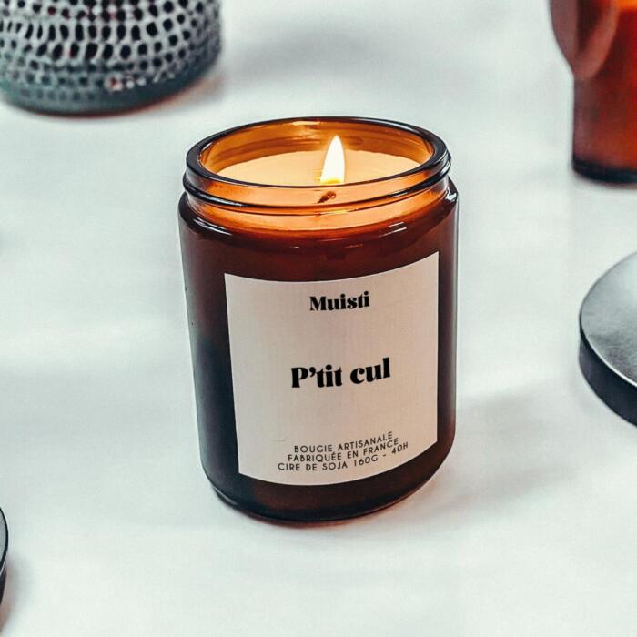 Bougie parfumée P'tit cul - Muisti