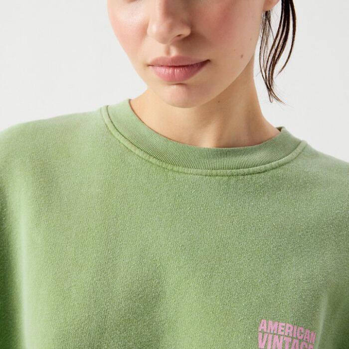 Sweat Col rond Plizzy - American Vintage