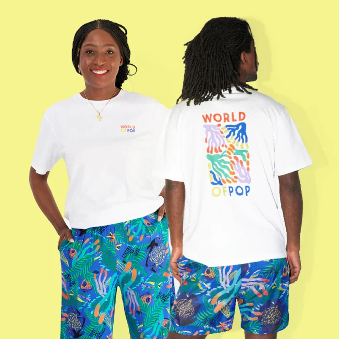 T-shirt World of Pop