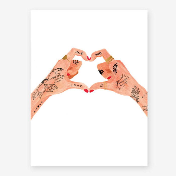 Affiche hands of love - ATWS