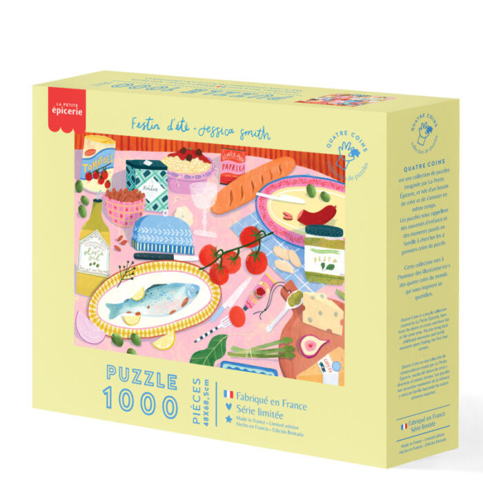 Puzzle Festin d'été - 1000 pièces - La petite épicerie