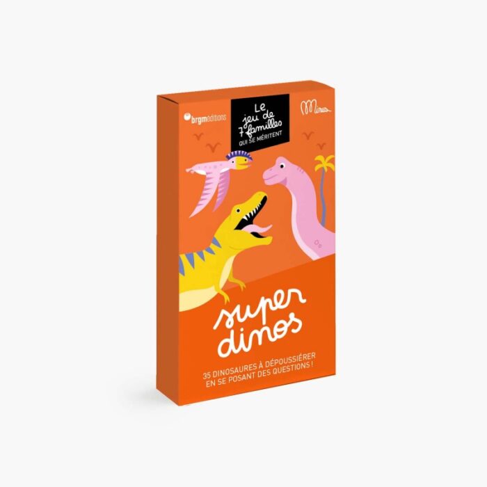 Super Dinos jeu de 7 familles